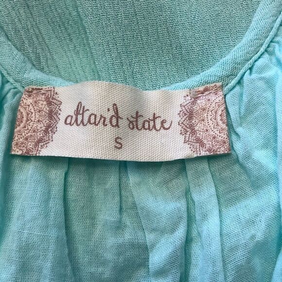 ALTAR’D STATE EMBROILED V-NECK DRESS EUC - Picture 8 of 11